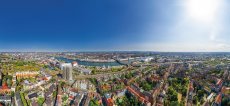 Blick über Ludwigshafen und Mannheim (© apfelweile-fotolia.com)