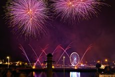 Feuerwerk über Stettin (© konik60 - stock.adobe.com)