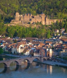 Heidelberger Schloss und Altstadt (© eyetronic - fotolia.com)
