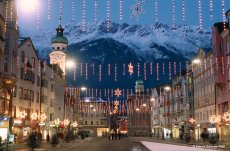 Weihnachtsstimmung Maria-Theresien-Straße, Innsbruck (© Patrick Saringer/TVBI)